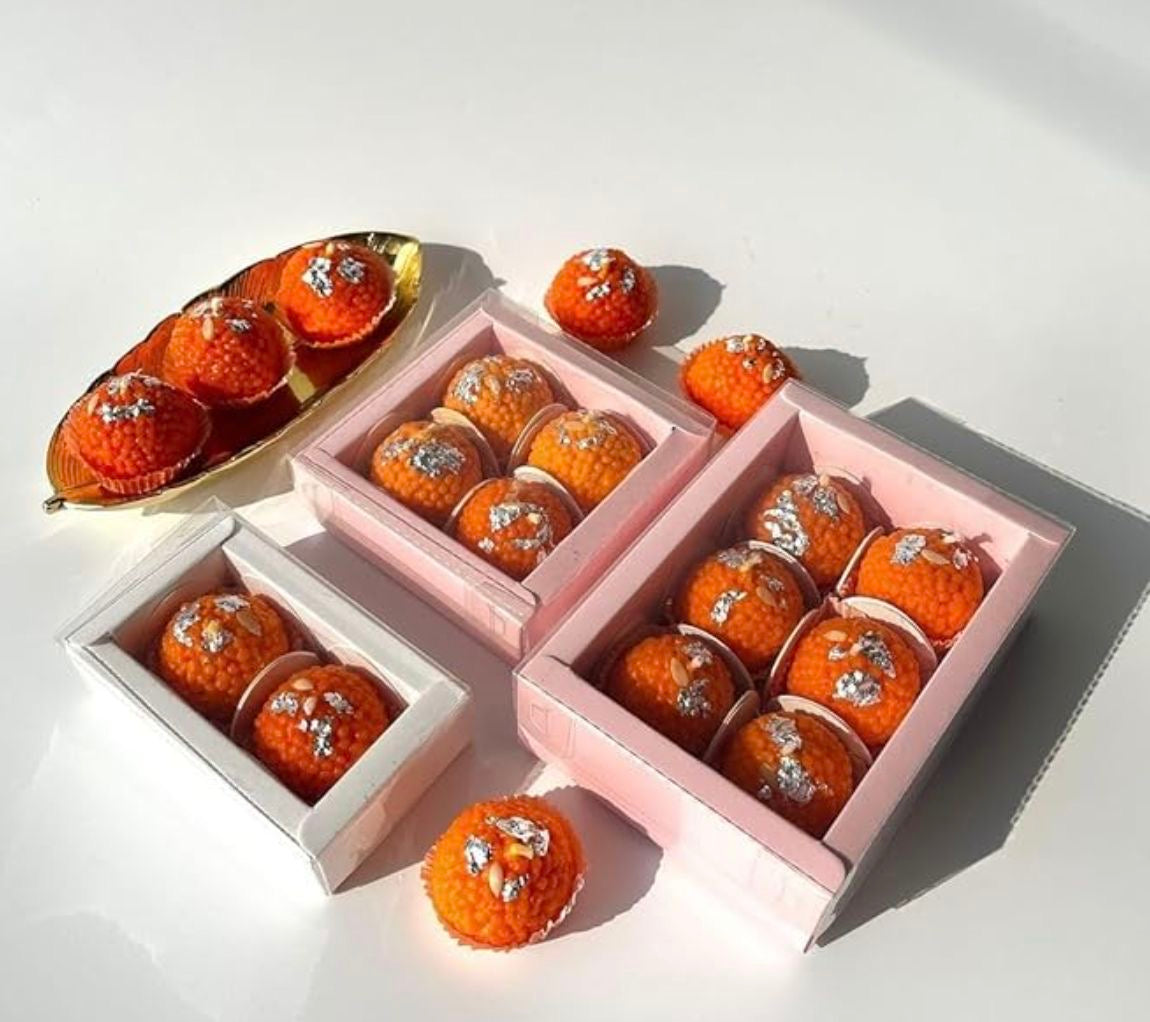Motichoor Laddu Candle
